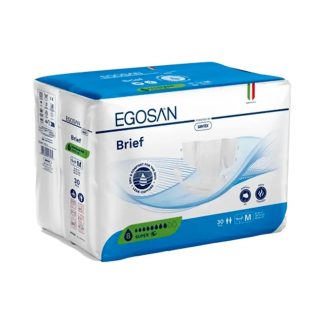 Egosan Super 8-Drops (All-in-one Brief) Medium 30's
