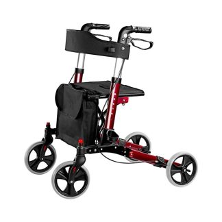 Rollator Supreme 4 wheel with bag – Aluminum Lite