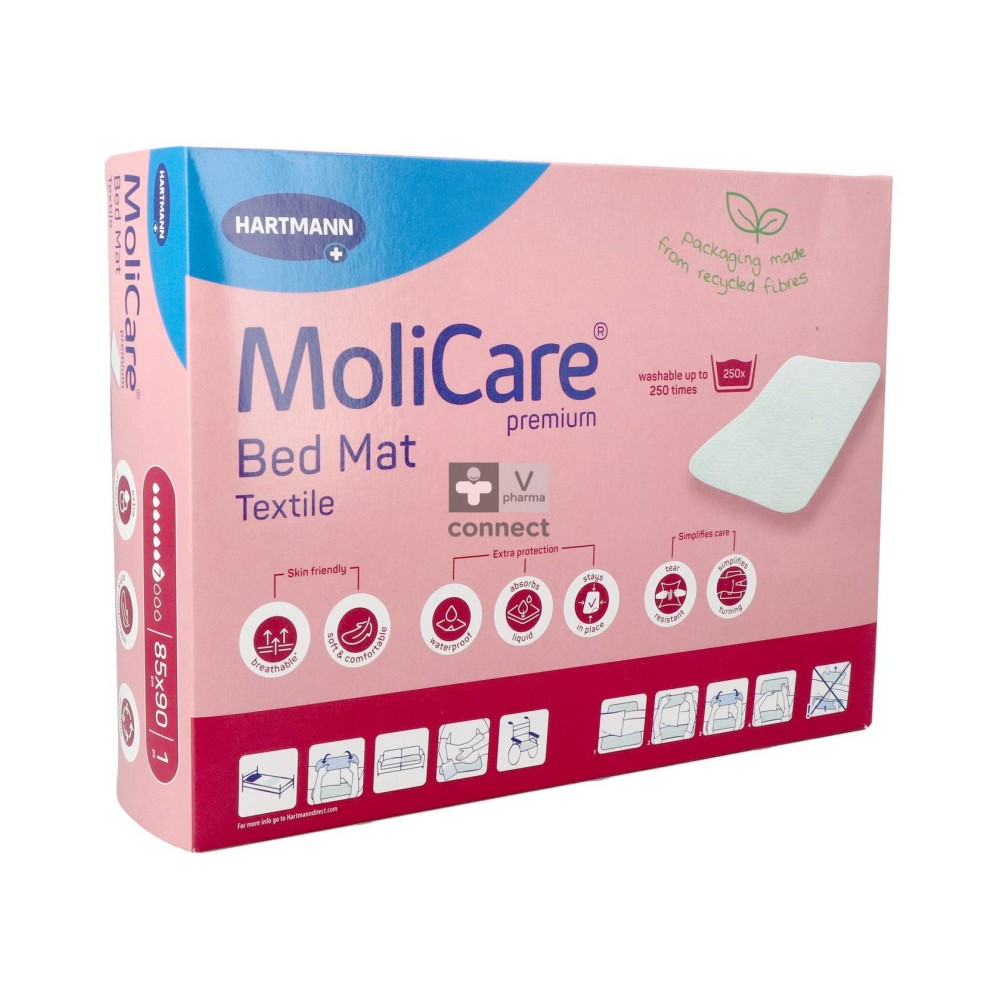 Molicare Premium Bed Mat Textile 7 Drop